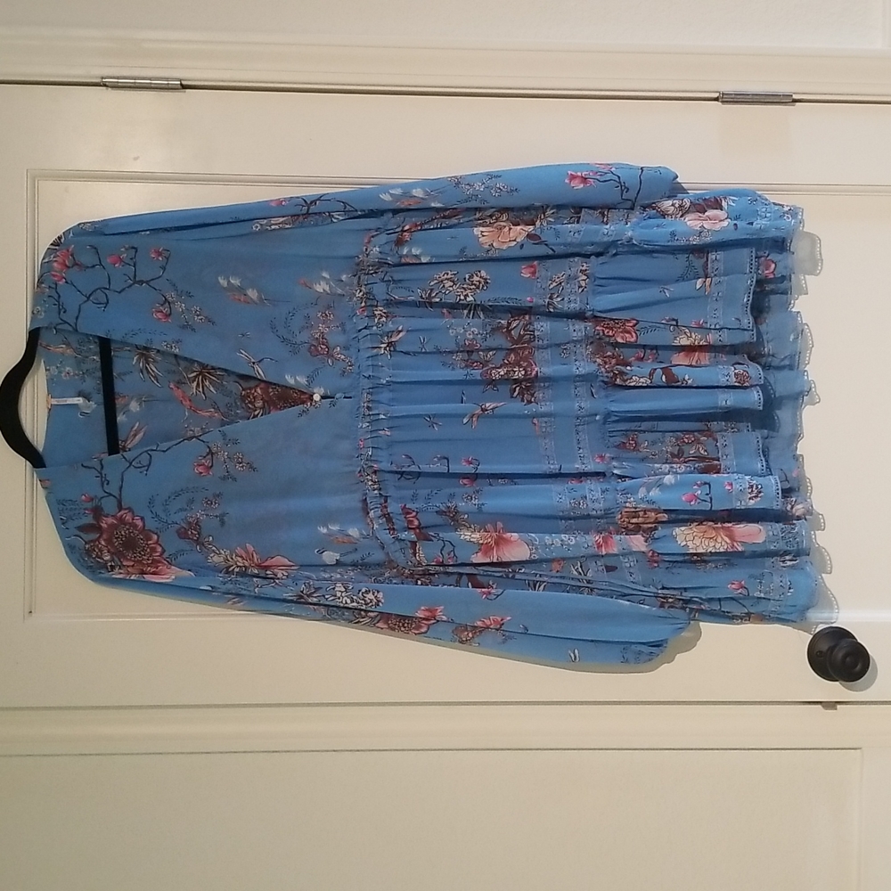 Free people Large dress, blouse with legging